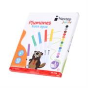 Plumones Nextep Junior Base Agua Lavables Estuche 12 Colores