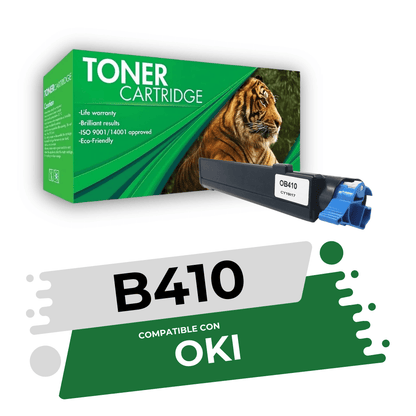 Tóner B410 (43979101) Compatible con OKI