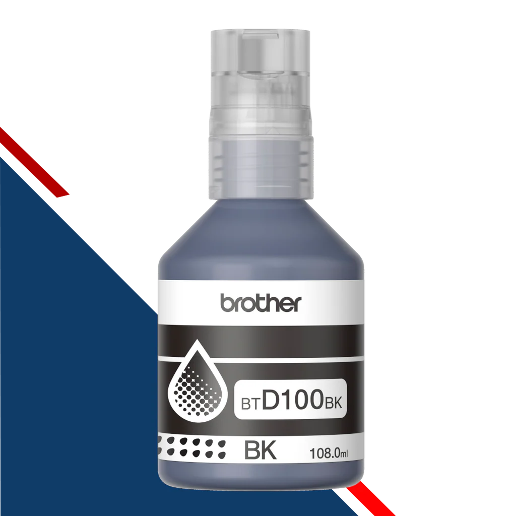Tinta BROTHER BTD100BK
