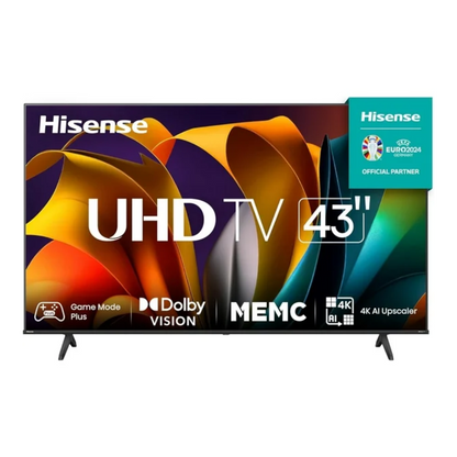 Televisión Hisense Smart TV de 43" 43A6N