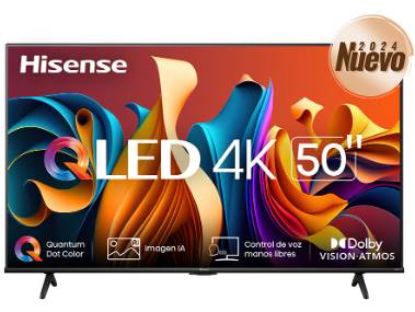 Televisión Hisense Smart TV de 50" 50QD6N