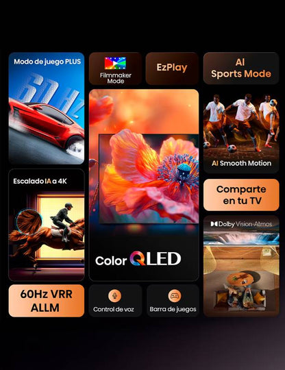 Televisiones Hisense 75QD6QV