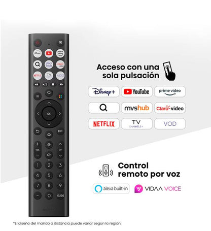 Televisiones Hisense 75QD6QV