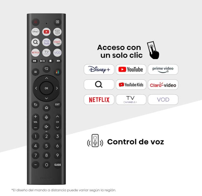 Televisiones Hisense 50A65NV