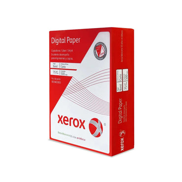 Papel Cortado Xerox Bond Digital Carta 75gr 99% Blancura (Rojo) C/5000 Hojas