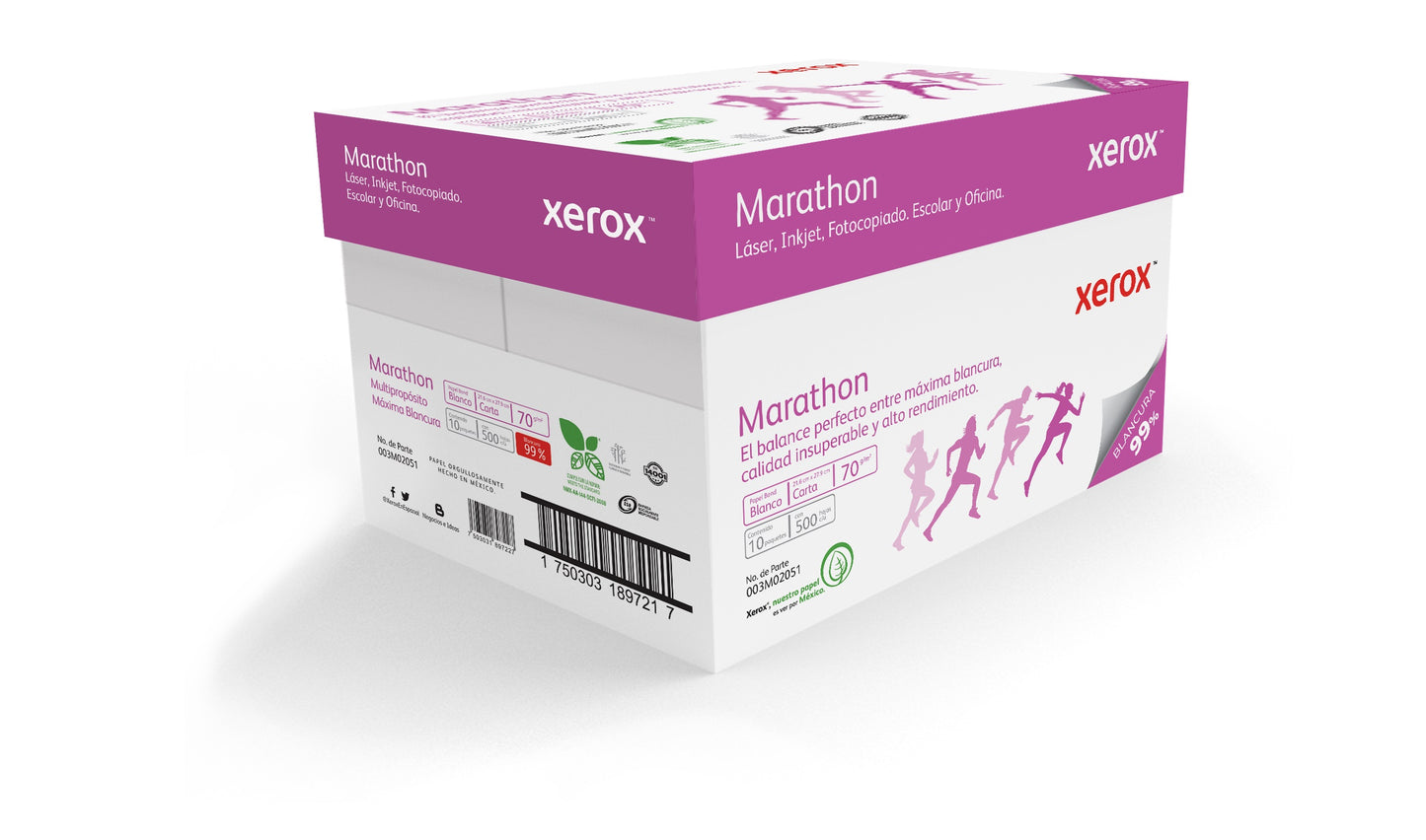 Papel Bond Marathon Carta XEROX Marathon