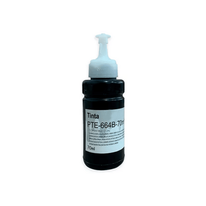 Tinta Compatible con Epson 664 Negro