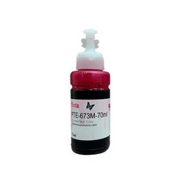 Tinta Compatible con Epson 673 Magenta Light