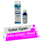 Tinta Compatible con HP GT52 Cyan