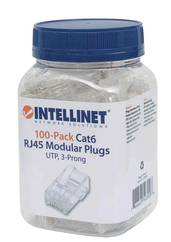 Plug de Red CAT6  INTELLINET 503006