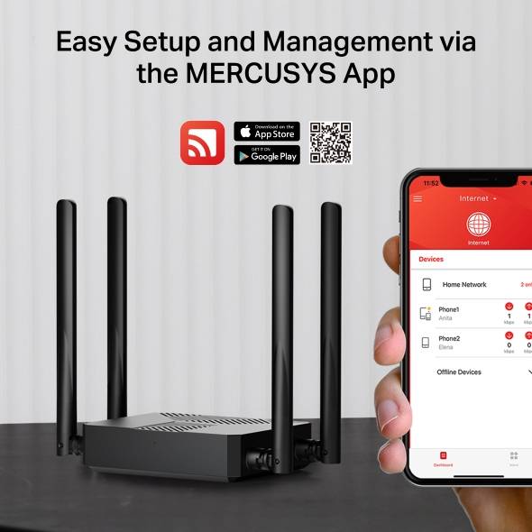 Routers MERCUSYS MR62X