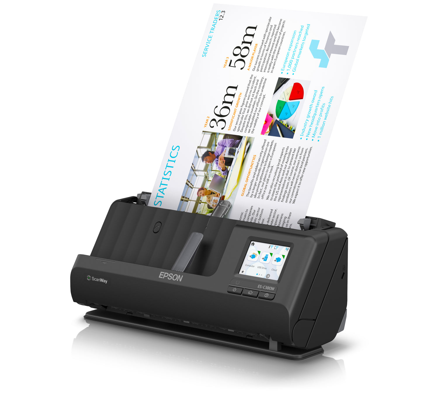 Escaner EPSON ES-C380W