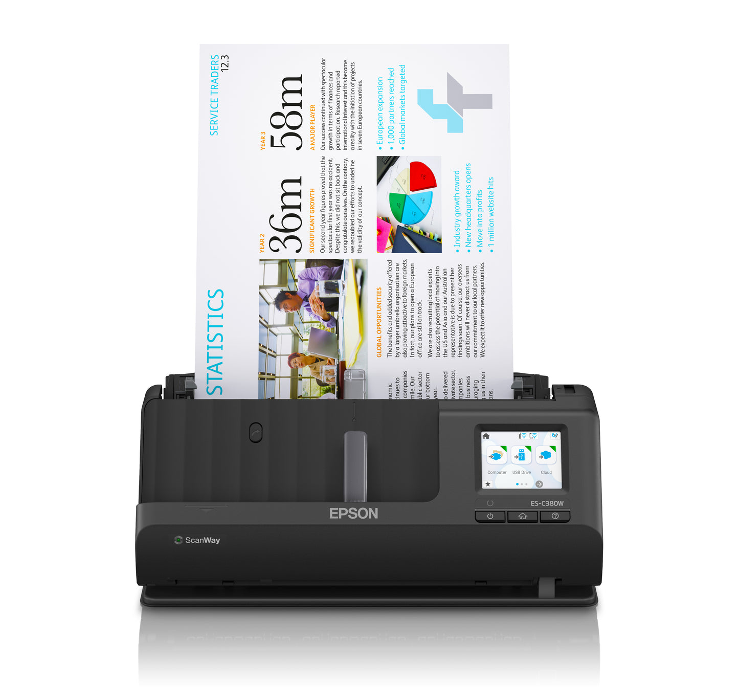 Escaner EPSON ES-C380W