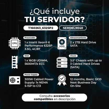 Servidores DELL T160263_6325P2
