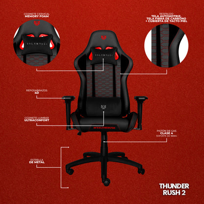 Silla Gaming Thunder 2 Balam Rush BR-932820