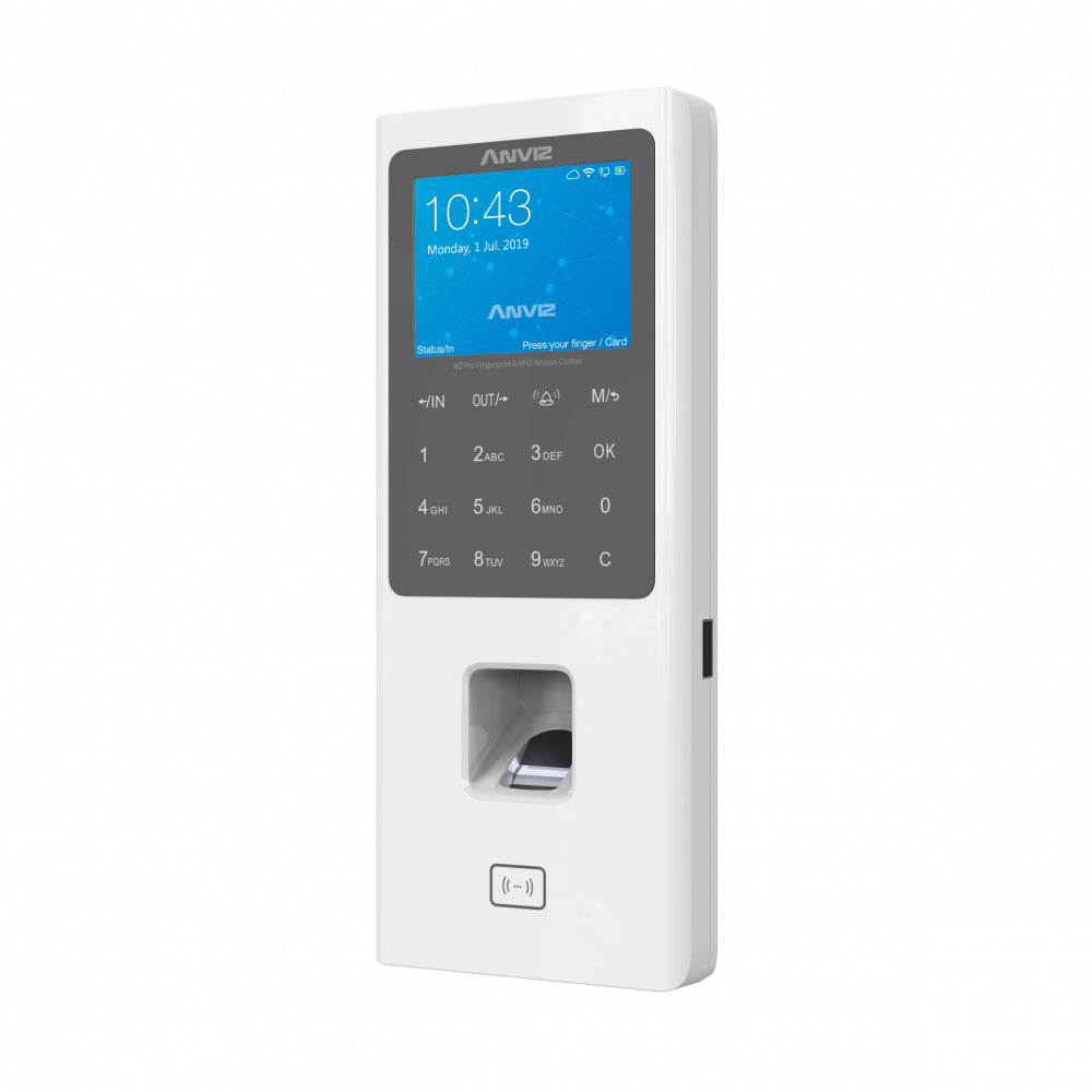 Control de acceso y Asistencia Biométrico y d Anviz AN- W2 Pro