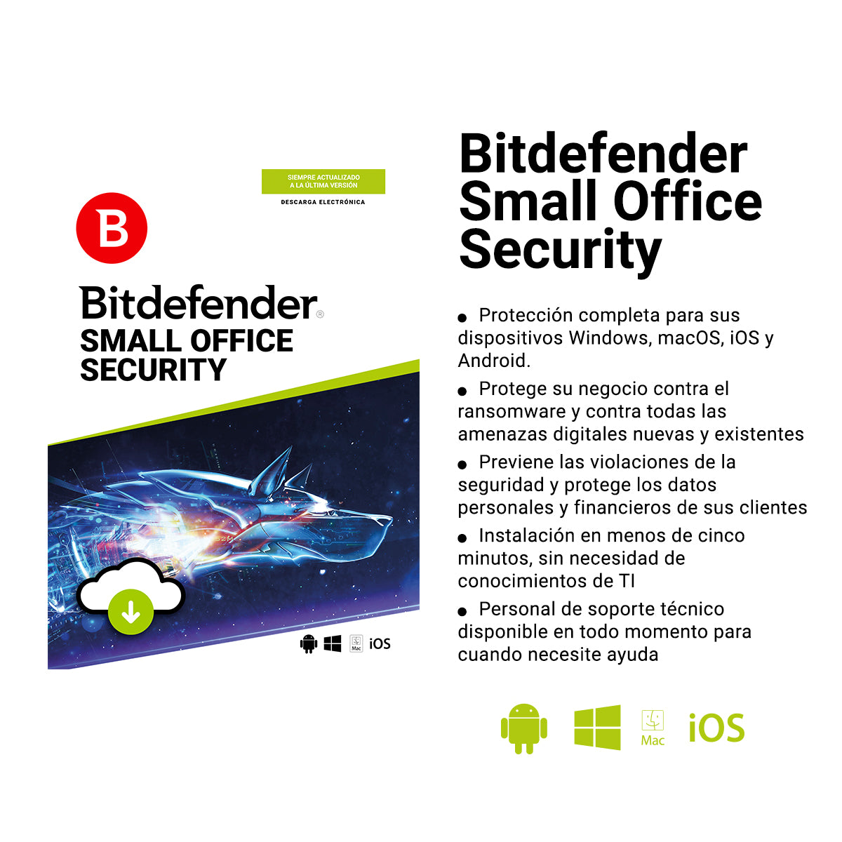 Antivirus BITDEFENDER Small Office Security