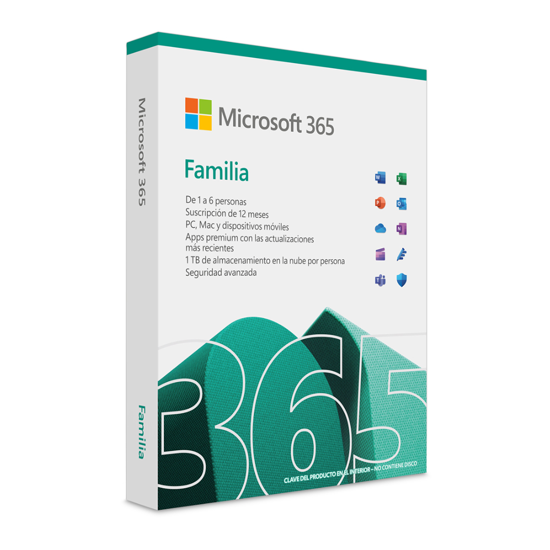 Licencia MICROSOFT 365 Familia