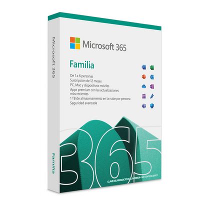 Licencia MICROSOFT 365 Familia