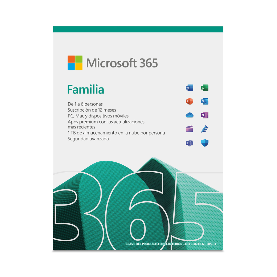 Licencia MICROSOFT 365 Familia