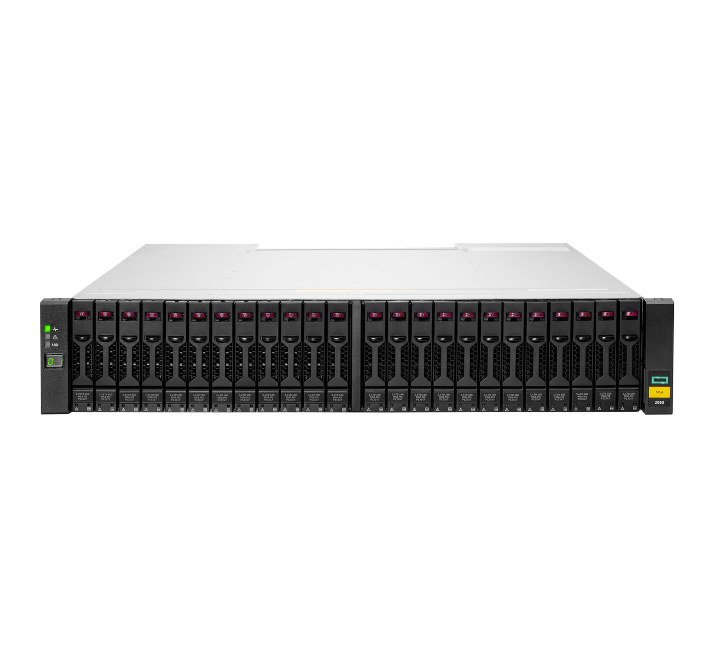 Servidor Hewlett Packard Enterprise Almacenamiento HPE MSA 2060 10GBASE-T iSCSI SFF