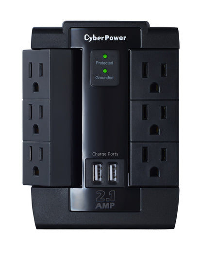 Supresor de Picos de Pared  CyberPower P600WSURC1