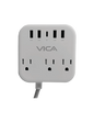 Centro Multicontactos VICA SUP USB 7P