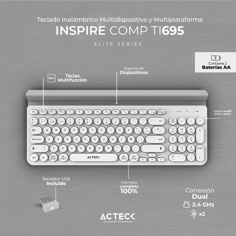 Teclado ACTECK TI695