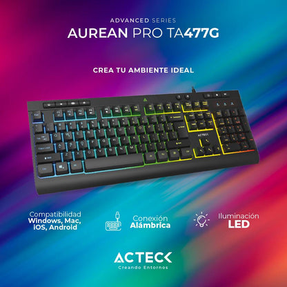 Teclado ACTECK TA477G