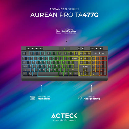 Teclado ACTECK TA477G