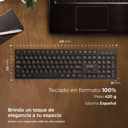 Teclados ACTECK VANTAGE AERO TI555