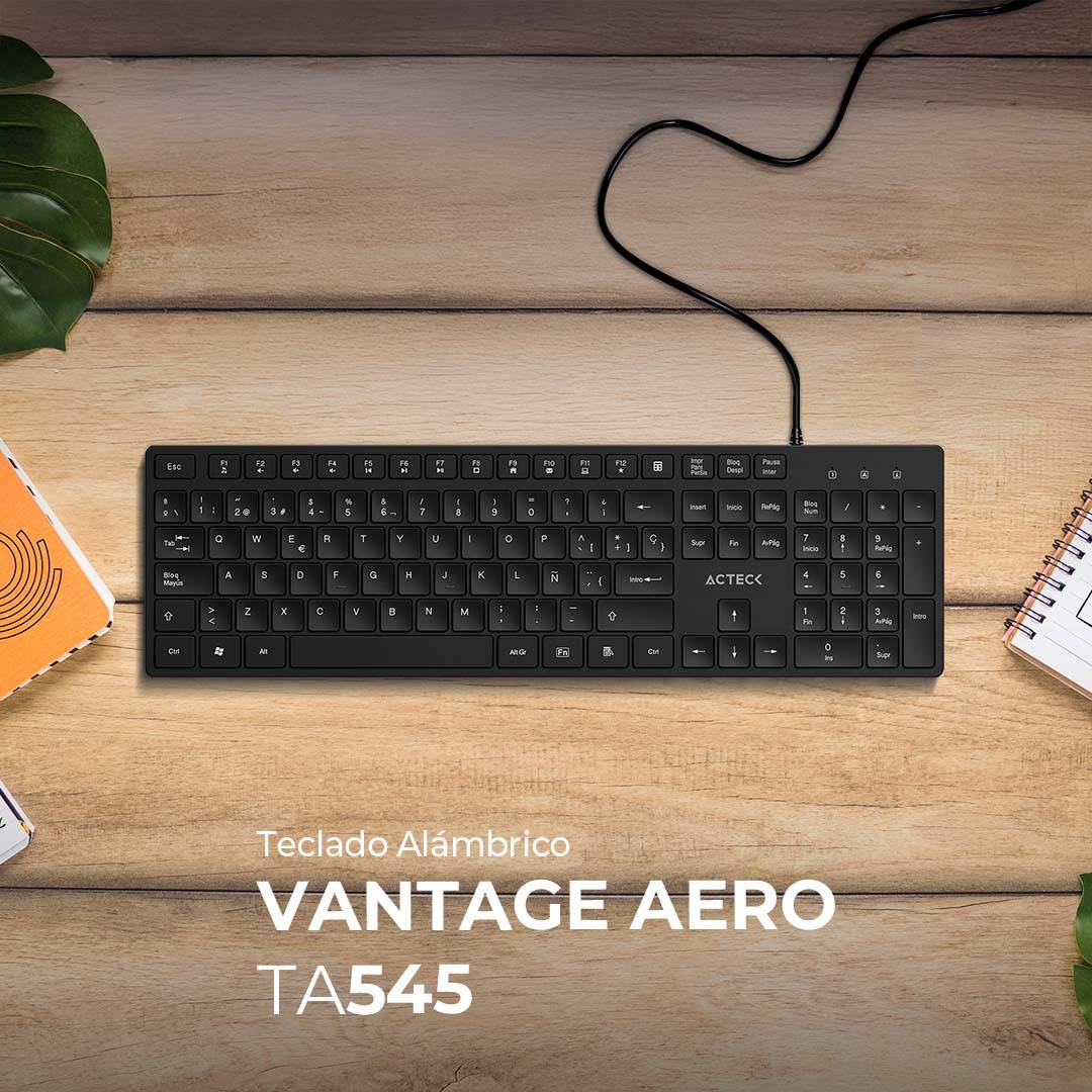 Teclados ACTECK VANTAGE AERO TA545