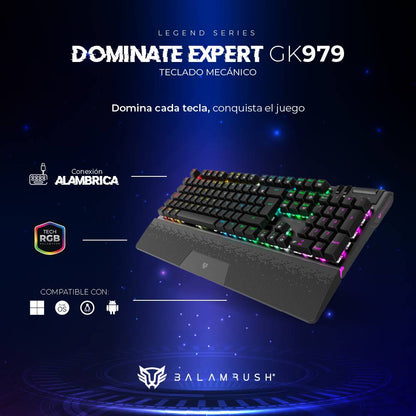 Teclado Balam Rush GK979