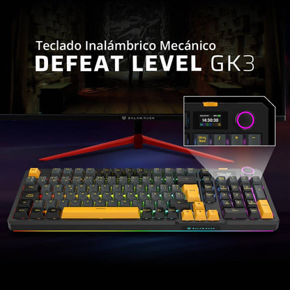 Teclados Gaming Balam Rush DEFEAT LEVEL GK3