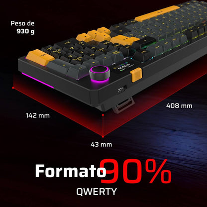Teclados Gaming Balam Rush DEFEAT LEVEL GK3