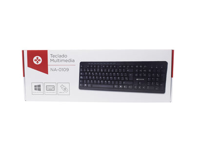 Teclado Multimedia Naceb Technology NA-0109