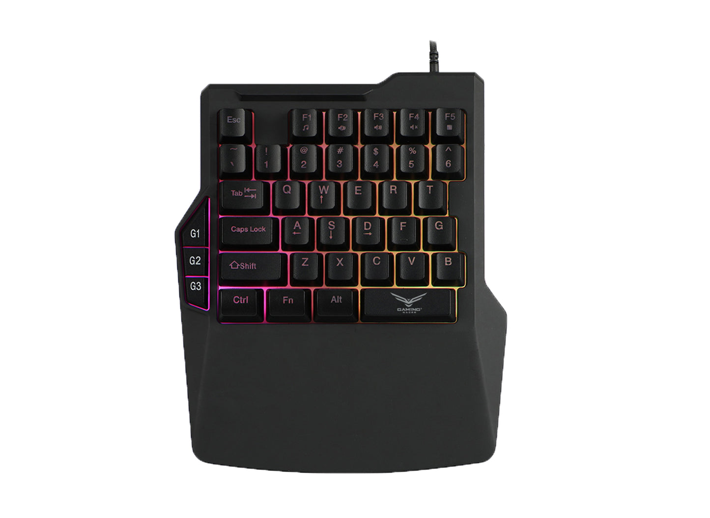 TECLADO ONE HANDRGB ATHERIS Naceb Technology NA-0938