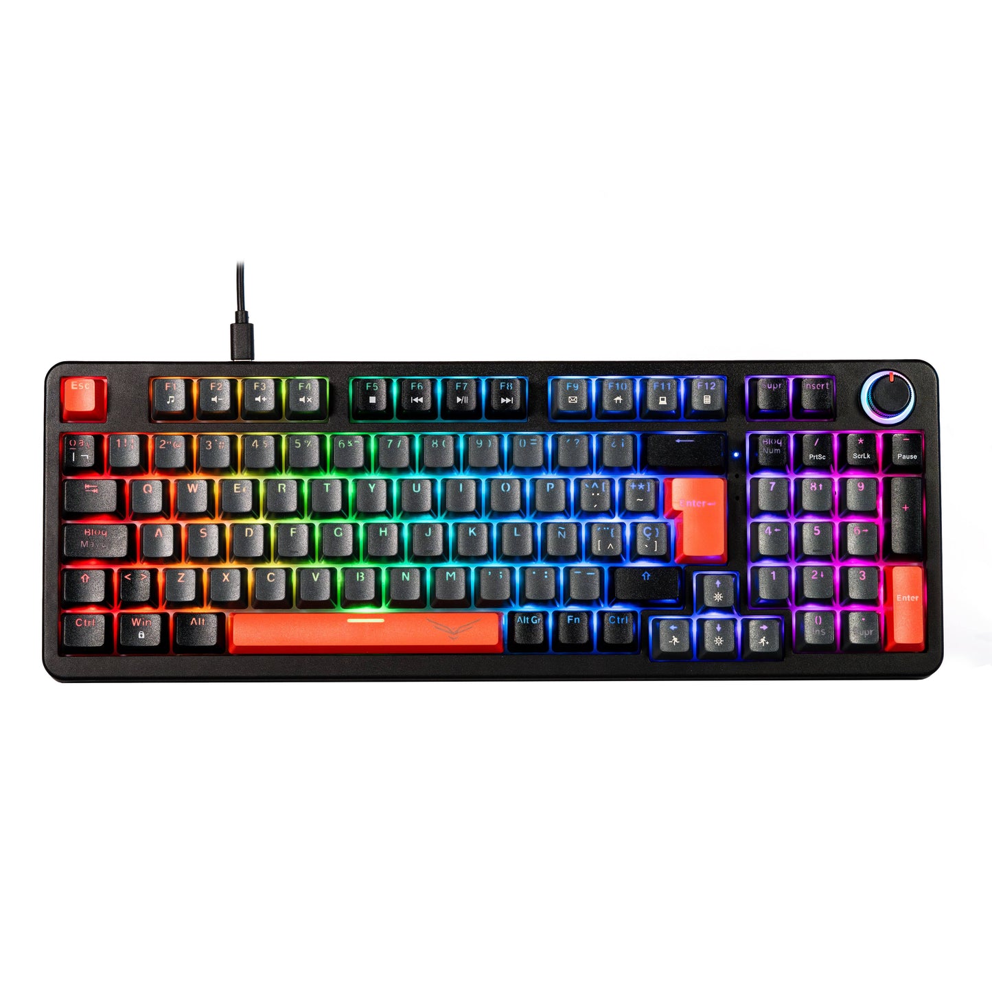 Teclados Gaming Naceb Gaming NA-0972G
