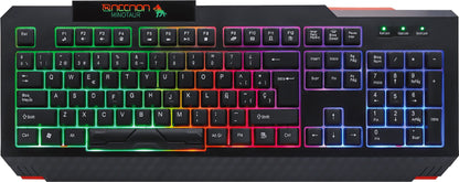 Teclado Gaming Alámbrico NECNON NGK-MINOTAUR