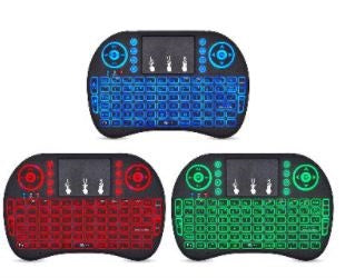 Teclado Mini Inalámbrico, Recargable, Ilumina BROBOTIX 963814