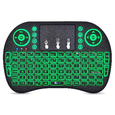 Teclado Mini Inalámbrico, Recargable, Ilumina BROBOTIX 963814