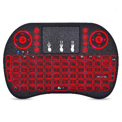 Teclado Mini Inalámbrico, Recargable, Ilumina BROBOTIX 963814