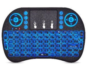 Teclado Mini Inalámbrico Recargable Ilumina BROBOTIX 963814