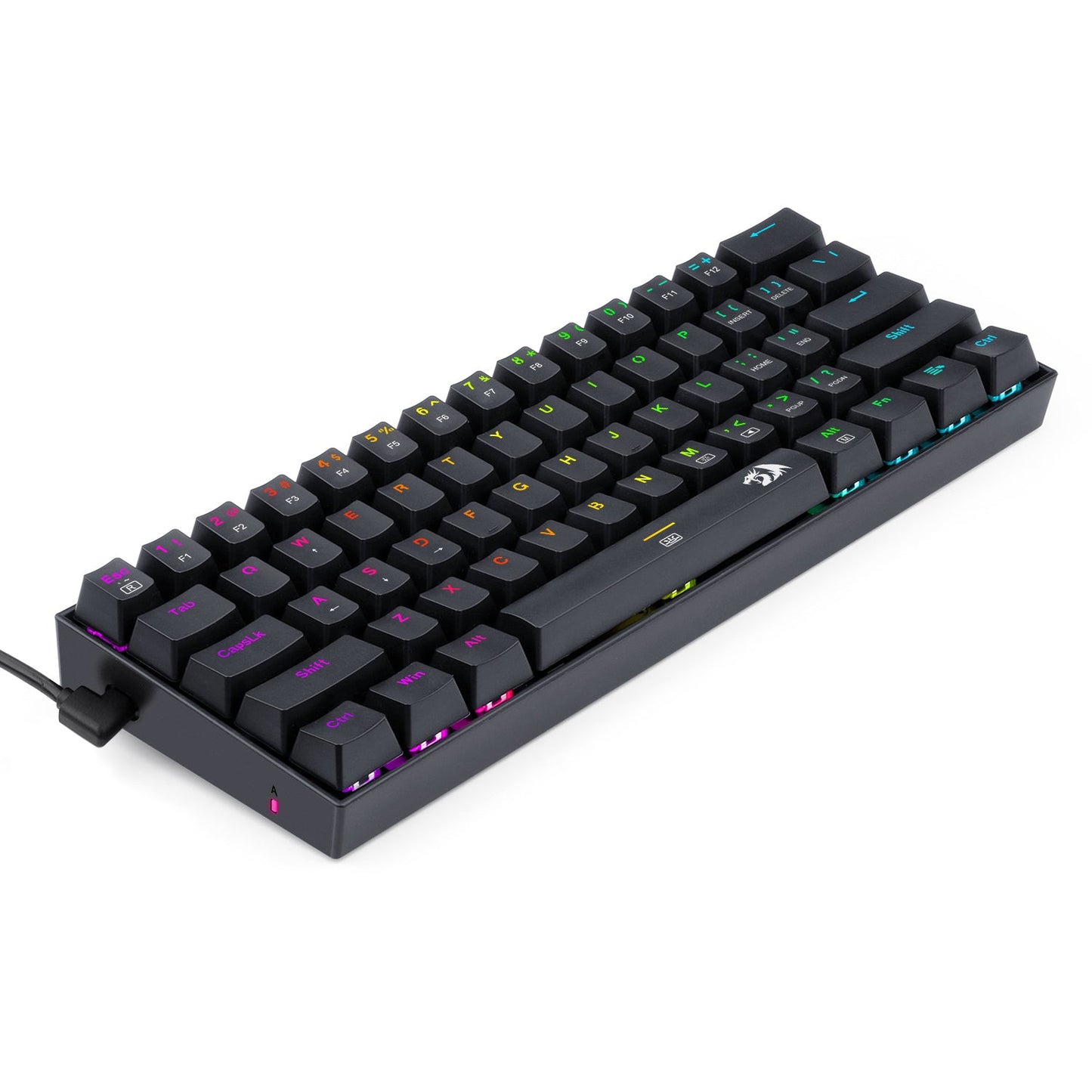 Teclado Mecánico Redragon k630RGB BROWN