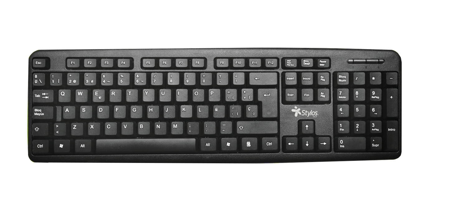 Teclado Alámbrico Stylos STPTEC5B