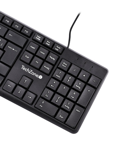 Teclado TECHZONE TZACTCA04