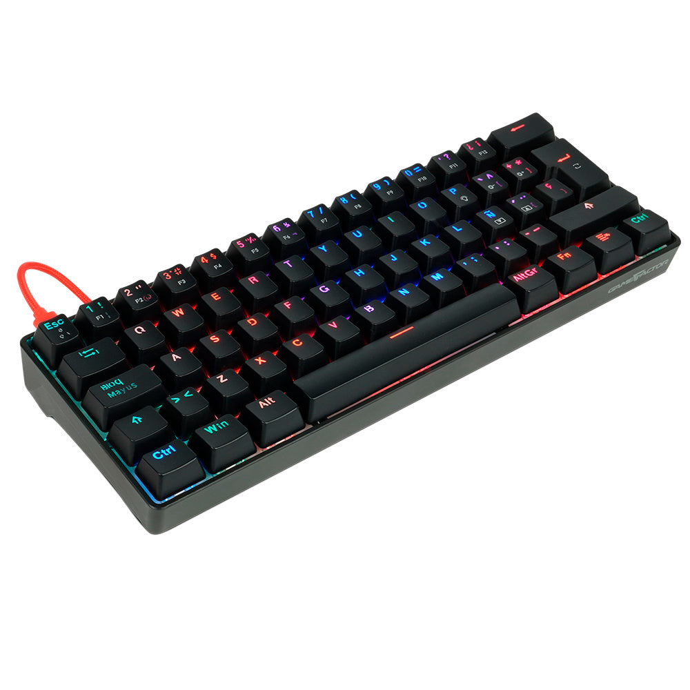 Teclado Mecánico GAME FACTOR KBG560-RD