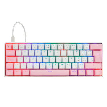 Teclado Mecánico GAME FACTOR KBG560-WH