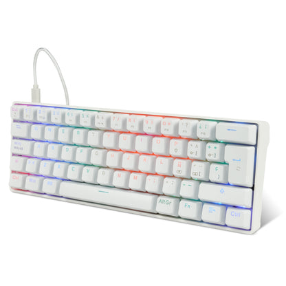 Teclado Mecánico GAME FACTOR KBG560-WH