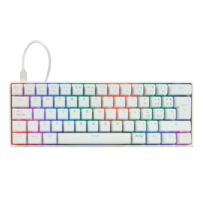 Teclado Mecánico GAME FACTOR KBG560-WH